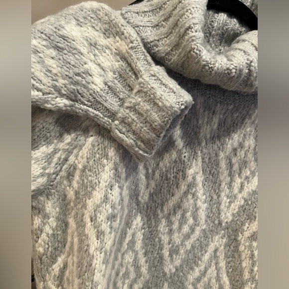 NWT JCrew alpaca wool fair isle sweater - Picture 3 of 6